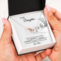 Gift For Daughter From Mom, Daughter Gift From Mom, Daughter Mother Necklace - Interlocking Hearts