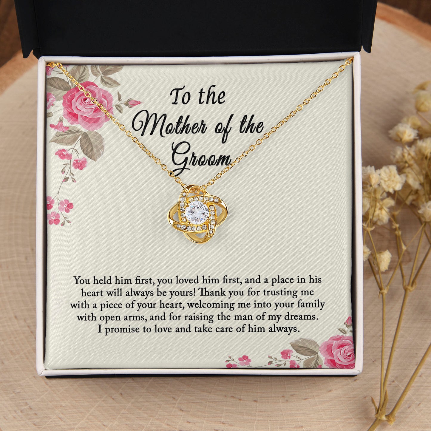 Mother In Law Wedding Gift From Bride, Mother of the Groom Necklace, Future Mother in Law Gift, Gift For Mother-In-Law, Wedding Gift