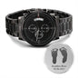 Baby Footprint Watch - Customized