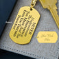 Thank You Gift Keychain, Appreciation Gift, Employee, Coworker, Babysitter, Neighbor, Engraved Keychain Gift