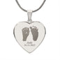 Baby Feet Necklace - Customized