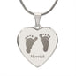Baby Feet Necklace - Customized