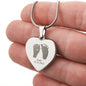 Baby Feet Necklace - Customized