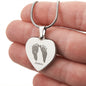 Baby Feet Necklace - Customized