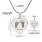 Baby Feet Necklace - Customized