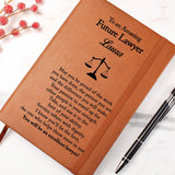 Law Student Gift, Future Lawyer Gift, Law School Graduation Gift, Law School Gift, Lawyer Graduation, Personalized Journal Gift