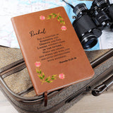 Proverbs 31 Personalized Journal, Christian Journal for Women, Bible Study Gifts, Religious Gifts, Unique Birthday Gift for Friend Family