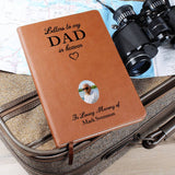 Loss of Father Grief Journal, Letters to Dad in Heaven, Dad Memorial Gift, Loss of Father Gift, Dad Remembrance Gift