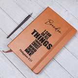 Philippians 4:13 Personalized Journal, Christian Gifts for Women and Men, Bible Study Journal, Religious Gifts, Unique Birthday Gift