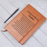 Son Gift from Mom, A Prayer for My Son, Personalized Leather Journal Gift for Son, Son Birthday, Son Graduation, Son Christmas Gifts