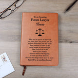 Law Student Gift, Future Lawyer Gift, Law School Graduation Gift, Law School Gift, Lawyer Graduation, Personalized Journal Gift