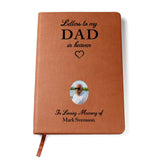 Loss of Father Grief Journal, Letters to Dad in Heaven, Dad Memorial Gift, Loss of Father Gift, Dad Remembrance Gift
