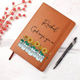 God Says You Are Personalized Journal, Bible Study Journal, Christian Gifts for Women, Religious Gifts, Unique Birthday Gift