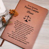 Law Student Gift, Future Lawyer Gift, Law School Graduation Gift, Law School Gift, Lawyer Graduation, Personalized Journal Gift