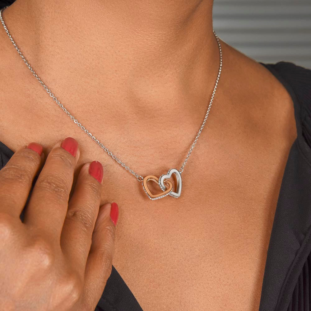 Mother Daughter Christmas Necklace, Mother and Daughter Christmas Necklace, Gifts For Mom, Daughter Gift, Mother Daughter Heart Necklace