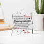 "You Are My Missing Piece" Personalized Gift for Boyfriend, Romantic Anniversary Gift, Best Valentines Day Gift