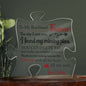 "You Are My Missing Piece" Personalized Gift for Boyfriend, Romantic Anniversary Gift, Best Valentines Day Gift