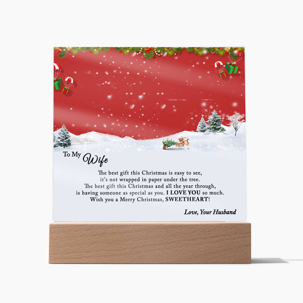 Christmas Gift for Wife, First Married Christmas Gift, Christmas Gift Necklace, Best Christmas Gift For Wife, Romantic Gifts For Her