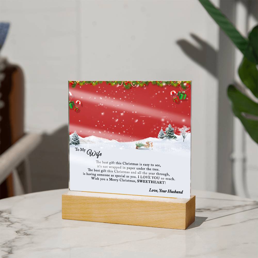 Christmas Gift for Wife, First Married Christmas Gift, Christmas Gift Necklace, Best Christmas Gift For Wife, Romantic Gifts For Her