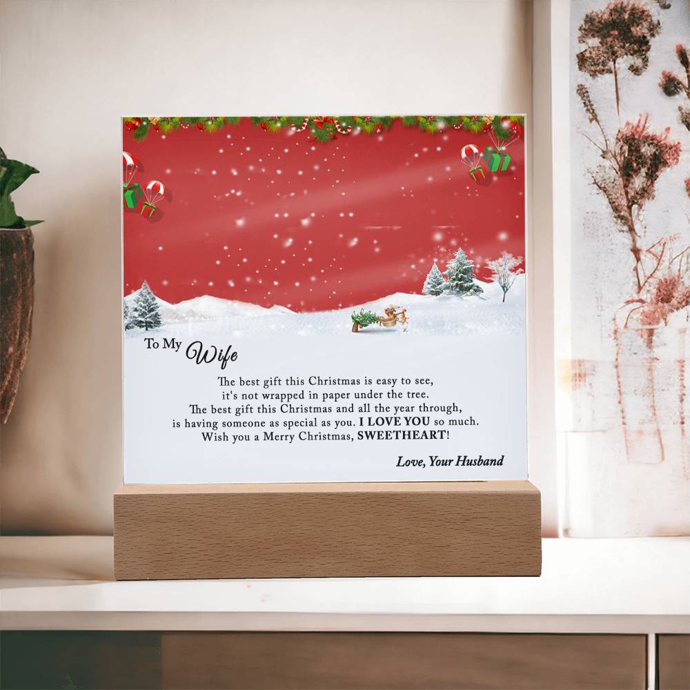 Christmas Gift for Wife, First Married Christmas Gift, Christmas Gift Necklace, Best Christmas Gift For Wife, Romantic Gifts For Her