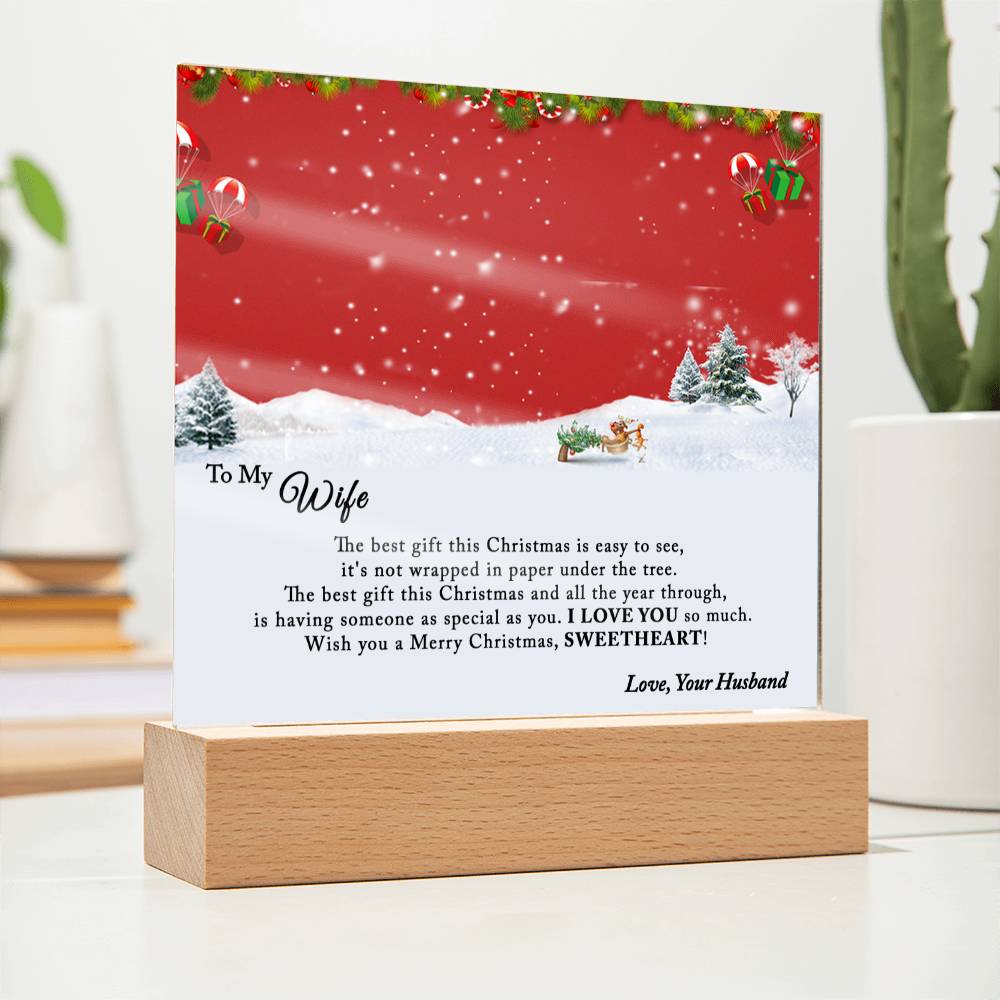 Christmas Gift for Wife, First Married Christmas Gift, Christmas Gift Necklace, Best Christmas Gift For Wife, Romantic Gifts For Her
