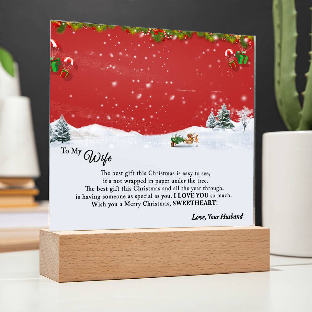 Christmas Gift for Wife, First Married Christmas Gift, Christmas Gift Necklace, Best Christmas Gift For Wife, Romantic Gifts For Her