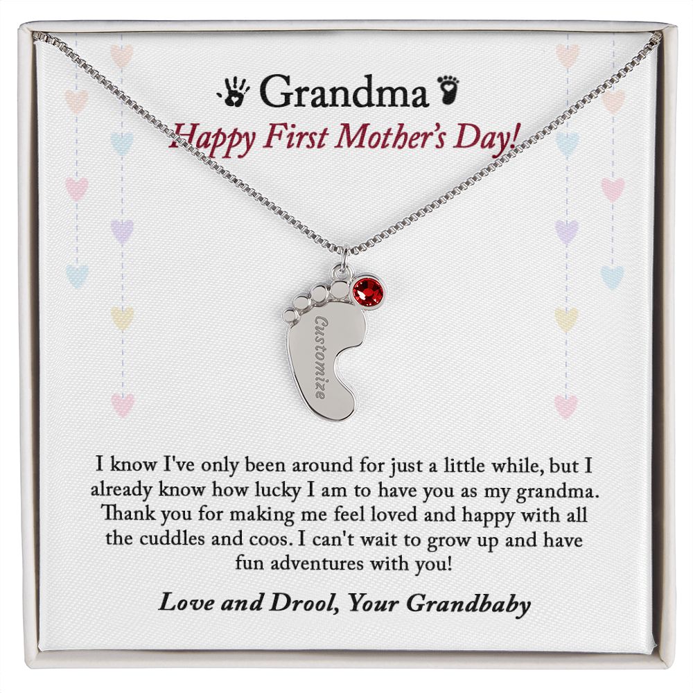 Cute First Mother's Day Gift from Baby to Grandma, Grandma First Mother's Day Gift from Baby