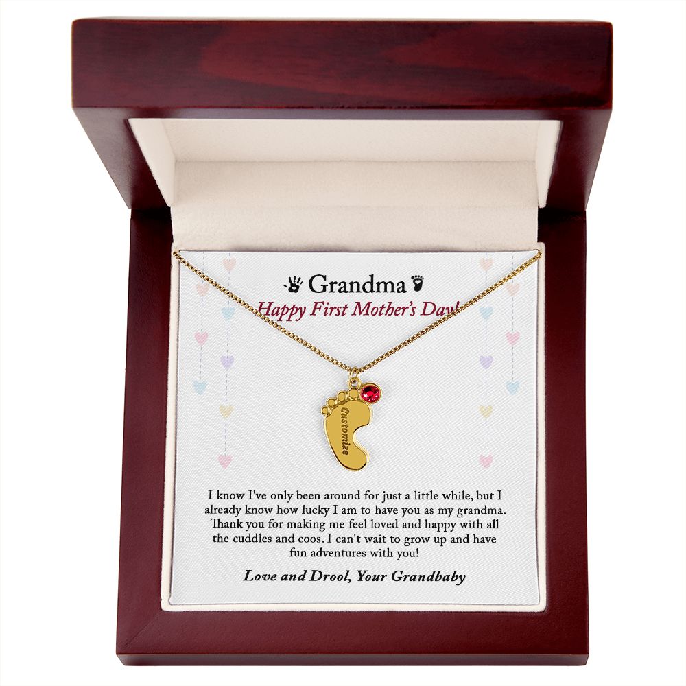 Cute First Mother's Day Gift from Baby to Grandma, Grandma First Mother's Day Gift from Baby