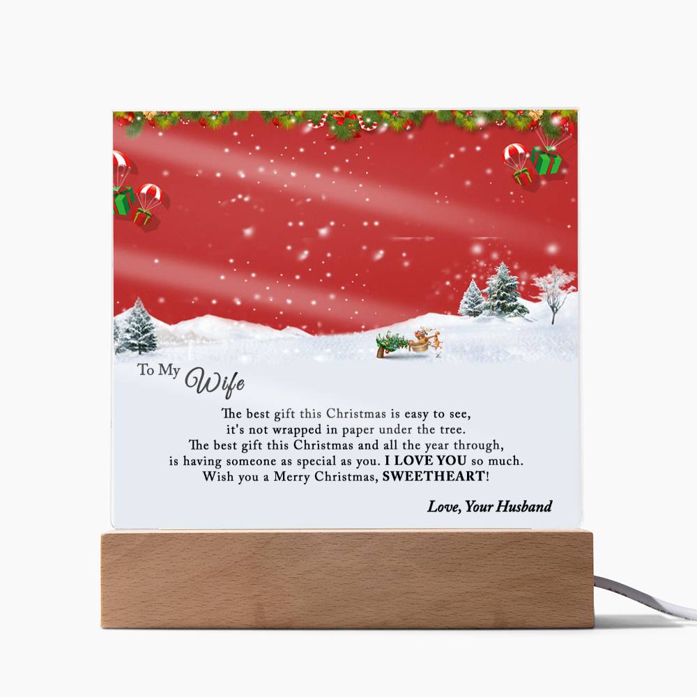 Christmas Gift for Wife, First Married Christmas Gift, Christmas Gift Necklace, Best Christmas Gift For Wife, Romantic Gifts For Her