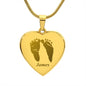 Baby Feet Necklace - Customized