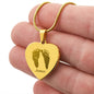 Baby Feet Necklace - Customized