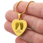 Baby Feet Necklace - Customized