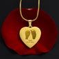Baby Feet Necklace - Customized