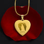 Baby Feet Necklace - Customized