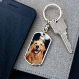 Personalized Pet Photo Keychain