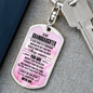 Granddaughter Keychain, To My Granddaughter Personalized Keychain, Meaningful Gift from Grandma, Granddaughter Birthday, Graduation Gift