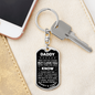 Daddy To Be Keepsake Gift From Baby Bump, Daddy To Be Keychain