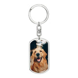 Personalized Pet Photo Keychain