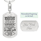 Bonus Dad Gift Keychain, Fathers Day Gift for Step Dad, Gift For Stepdad, Stepfather Gift