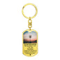 To My Daughter Keychain, Daughter Gift from Mom, Gift for Daughter from Dad, Daughter Graduation, Christmas Gifts