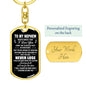 Nephew Keychain, Nephew Gift from Aunt, Nephew Birthday Gift, Gift for Nephew, Graduation, Christmas Gifts