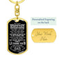 Bonus Dad Gift Keychain, Fathers Day Gift for Step Dad, Gift For Stepdad, Stepfather Gift (Black BG)