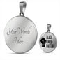 Black Lives Matter Necklace, Black Fist Necklace
