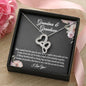 Grandmother & Grandson Necklace, Grandma Gift, Birthday Gift For Grandma From Grandson