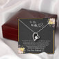To My Wife Necklace, Romantic Anniversary Gift For Wife, Wife Birthday Gift, Wife Gift, Wife Necklace, Mothers Day Gift For Wife