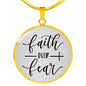 Faith Over Fear Necklace, Faith Over Fear Gift, Biblical Gifts, Faith Over Fear Jewelry, Strength Jewelry for Women