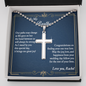 To My Brother on His Wedding Day, Groom Gift from Sister, Brother Wedding Day Gift, Personalized Wedding Gift from Sister to Groom - Ball Chain