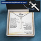 To Our Son on His Wedding Day, Parents to Son Wedding Gift, Gift for Son from Mom & Dad, Wedding Gift for Son, Gift for Son on Wedding Day - Ball Chain