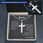 Personalized Son In Law Gift, Son In Law Christmas Gift, Future Son Gift - Ball Chain