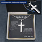 Father and Son Gift, Father Son Gift Necklace, Father's Day Gift From Son, Father Son Bonding Necklace, Father Birthday